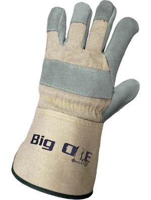 Big Ole® Premium Side Select Split Cow Leather Palm Gloves - 2100GC