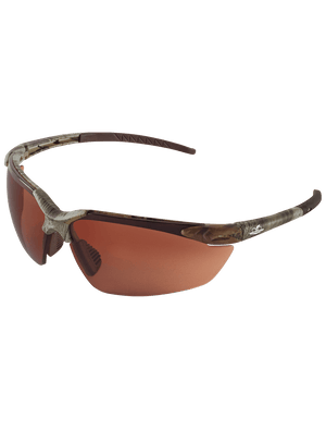 Mojarra® Brown Lens, Woodland Camouflage Frame Safety Glasses - LIMITED STOCK - BH11108