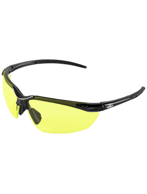 Mojarra® Yellow Lens, Crystal Black Frame Safety Glasses - BH1134
