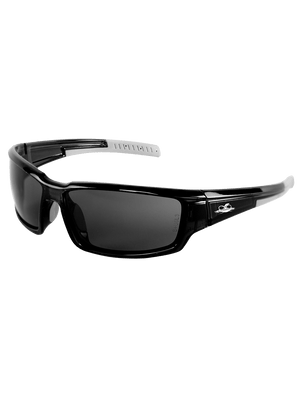 Maki® Smoke Performance Fog Technology Lens, Crystal Black Frame Safety Glasses - BH1433PFT