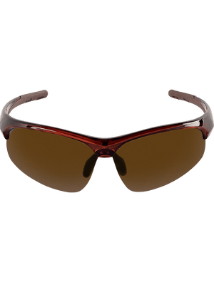 Wahoo® Brown Lens, Crystal Brown Frame Safety Glasses - LIMITED STOCK - BH1678