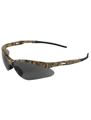 Spearfish® Smoke Anti-Fog Lens, Camouflage Frame Safety Glasses - BH2213AF