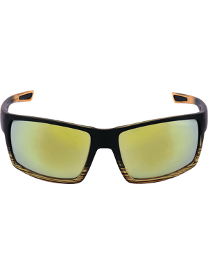Sawfish™ Gold Mirror Performance Fog Technology Polarized Lens, Tortoise/Black Frame Safety Glasses - BH26719PFT