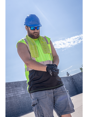 Sawfish™ Blue Mirror Performance Fog Technology Polarized Lens, Tortoise/Black Frame Safety Glasses - BH2679PFT