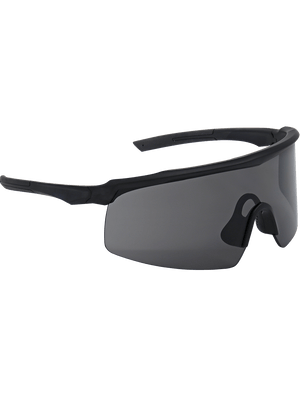 Whipray™ Smoke Anti-Fog Lens, Matte Black Frame Safety Glasses - BH3263AF