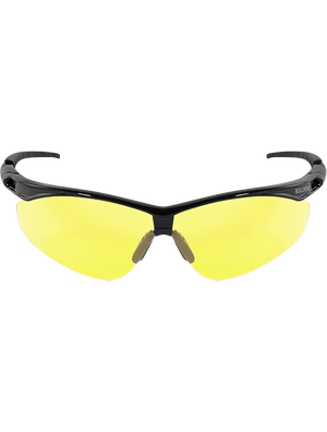 Stinger® Yellow Lens, Shiny Black Frame Safety Glasses - BH654