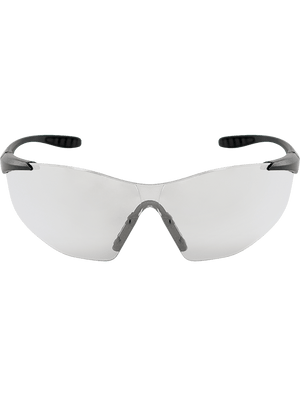 Snipefish® Indoor/Outdoor Anti-Fog Lens, Matte Black Frame Safety Glasses - BH766AF
