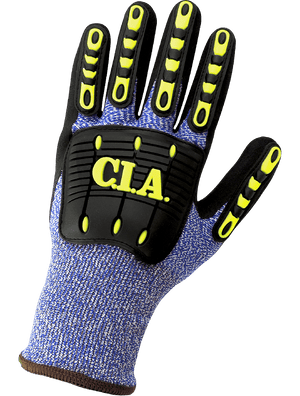 Vise Gripster® C.I.A. Cut, Impact, Abrasion, and Puncture Resistant Water Repellent Coated Gloves - CIA317INT