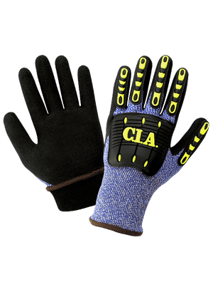 Vise Gripster® C.I.A. Cut, Impact, Abrasion, and Puncture Resistant Water Repellent Coated Gloves - CIA317INT
