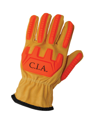 Premium Cowhide Grain Leather Cut, Impact, Abrasion Resistant Gloves - LIMITED STOCK - CIA3200