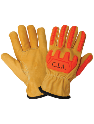 Premium Cowhide Grain Leather Cut, Impact, Abrasion Resistant Gloves - LIMITED STOCK - CIA3200