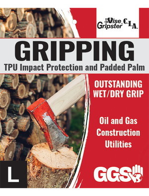 Vise Gripster® C.I.A. High-Visibility Double Mach Finish Nitrile Coated Gloves with Cut, Abrasion, Puncture, and Impact Protection - CIA520MF