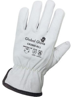 Cut, Abrasion, and Puncture Resistant Grain Goatskin Gloves - CR3900