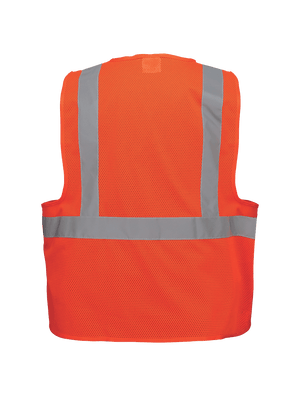 FrogWear® HV Lightweight Mesh Polyester Safety Vest - GLO-006