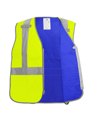 Bullhead Safety® Premium High-Visibility Evaporative Cooling Vest - GLO-CV1