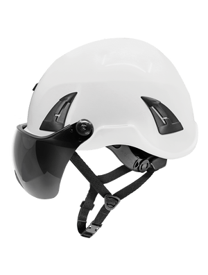 Bullhead Safety™ Head Protection - Smoke Anti-Fog Toric Polycarbonate Visor for Climbing Style Helmet - HH-V73AF
