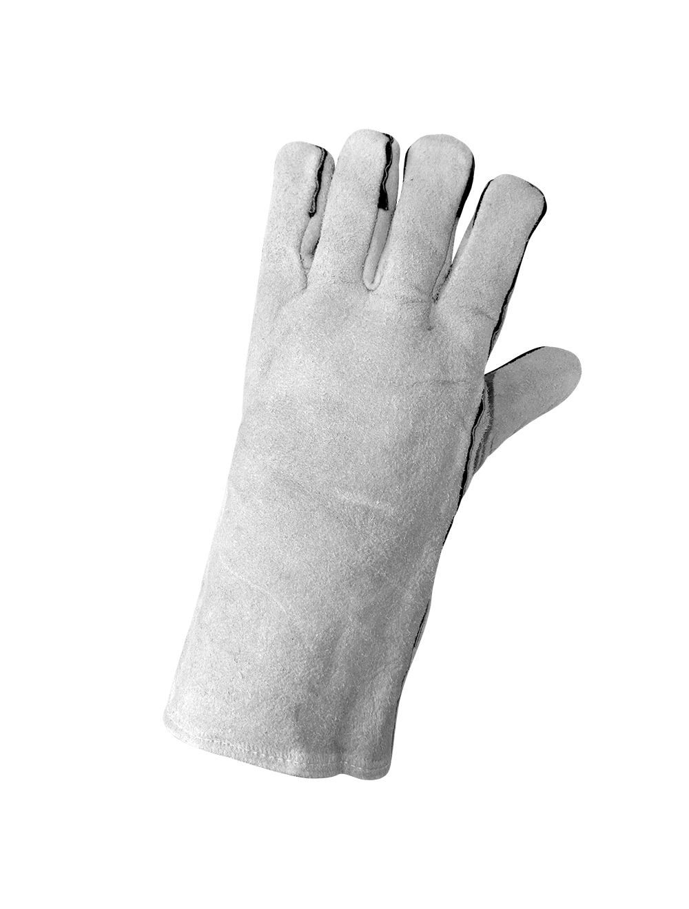 Economy-Grade Split Cowhide Welder Gloves - 1200GE