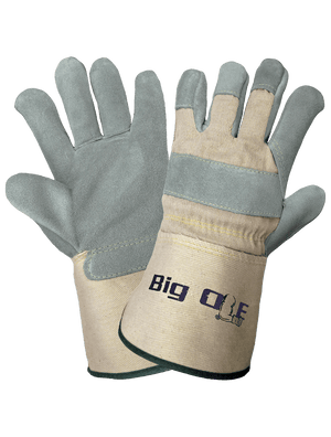 Big Ole® Premium Side Select Split Cow Leather Palm Gloves - 2100GC