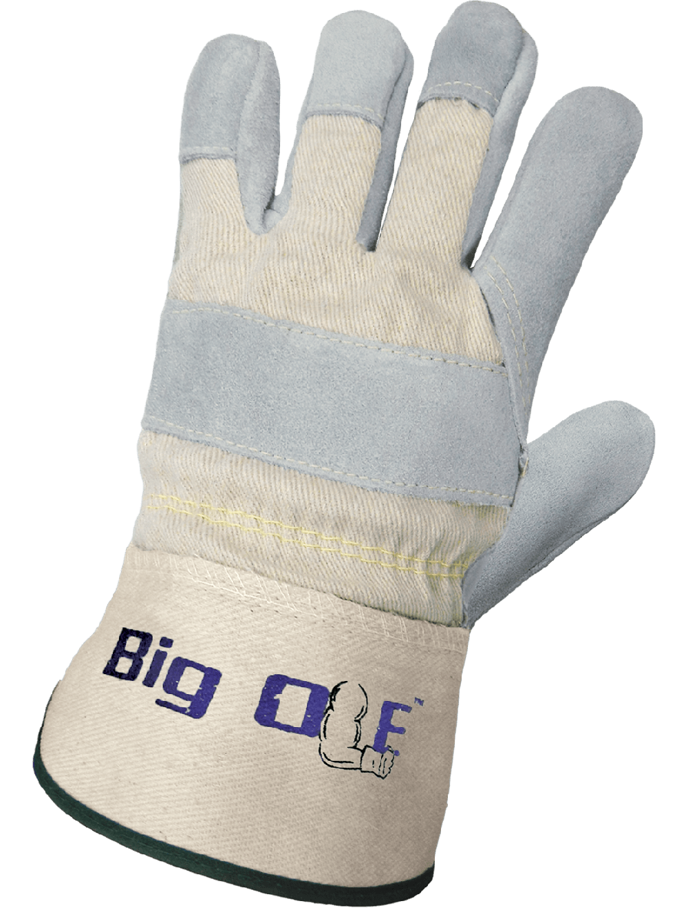Big Ole® Premium Side Select Split Cow Leather Palm Gloves - 2100