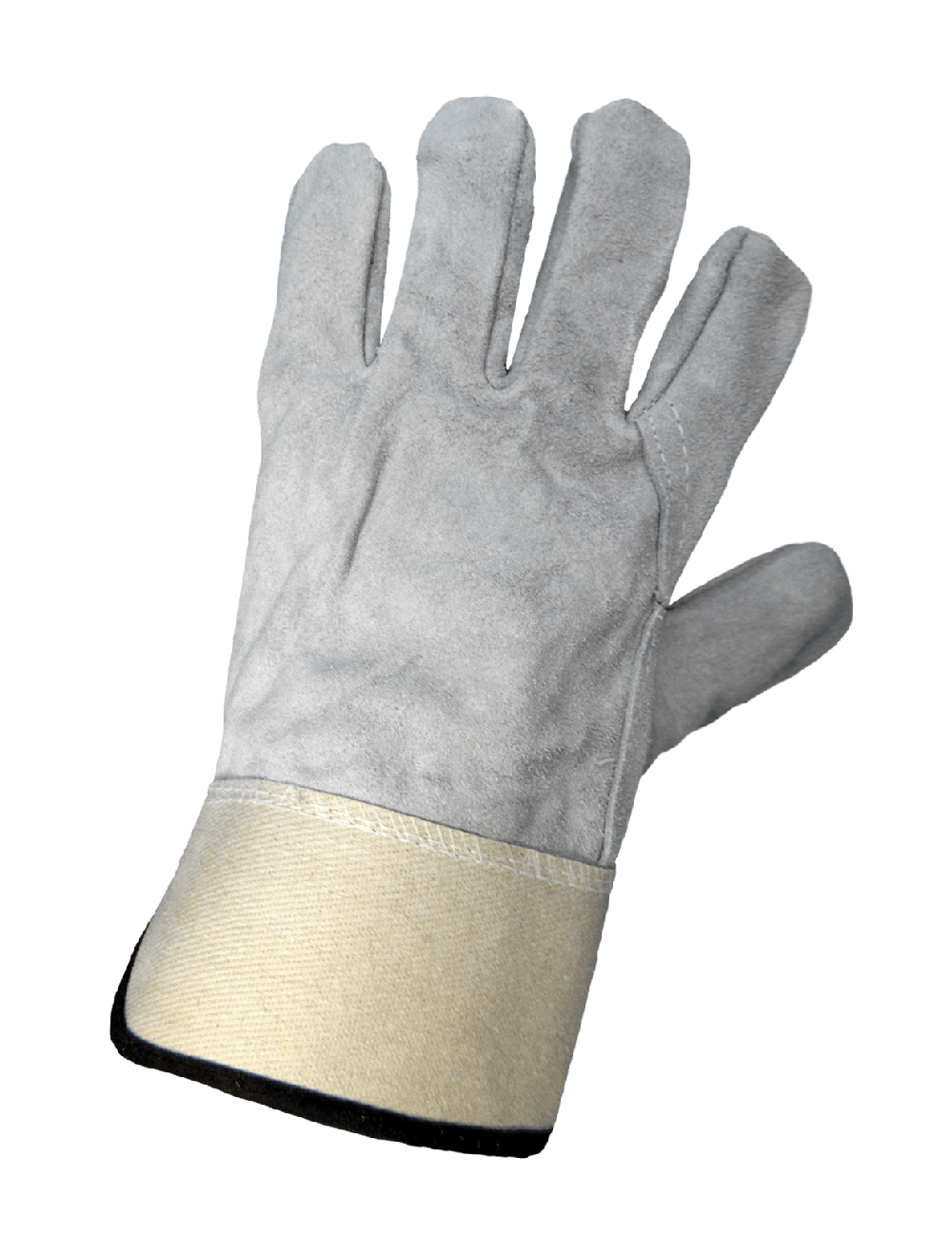 Split Cowhide Leather Gloves with Full Leather Back - 2250FC