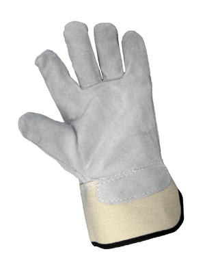 Split Cowhide Leather Gloves with Full Leather Back - 2250FC