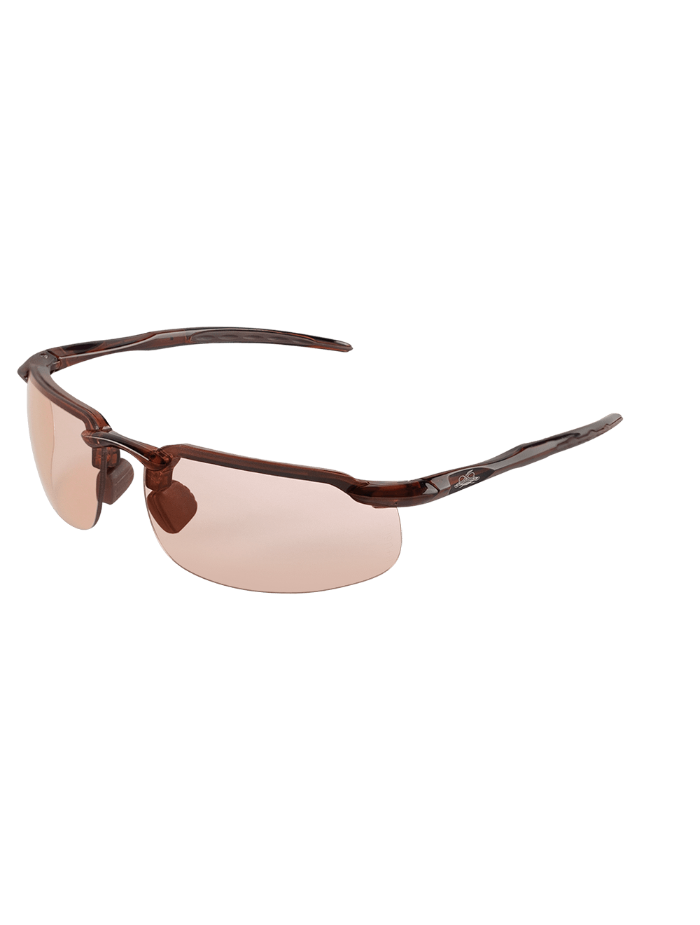 Swordfish® Indoor/Outdoor Copper Lens, Crystal Brown Frame Safety Glasses - BH10714