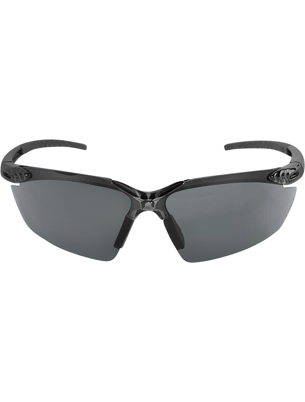 Mojarra® Dark Smoke Anti-Fog Lens, Crystal Black Frame Safety Glasses - BH1133AF
