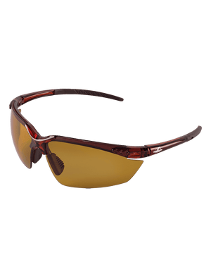 Mojarra® Brown Polarized Lens, Crystal Brown Frame Safety Glasses - LIMITED STOCK - BH11711