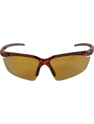 Mojarra® Brown Polarized Lens, Crystal Brown Frame Safety Glasses - LIMITED STOCK - BH11711