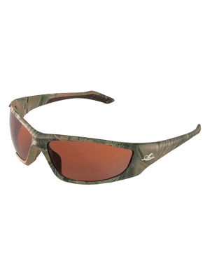 Javelin™ Brown Lens, Woodland Camouflage Frame Safety Glasses - BH12108