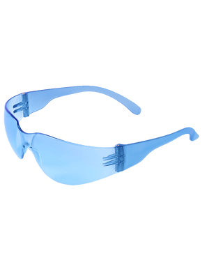 Torrent™ Mini Light Blue Lens, Frosted Blue Frame Safety Glasses - LIMITED STOCK - BH12165