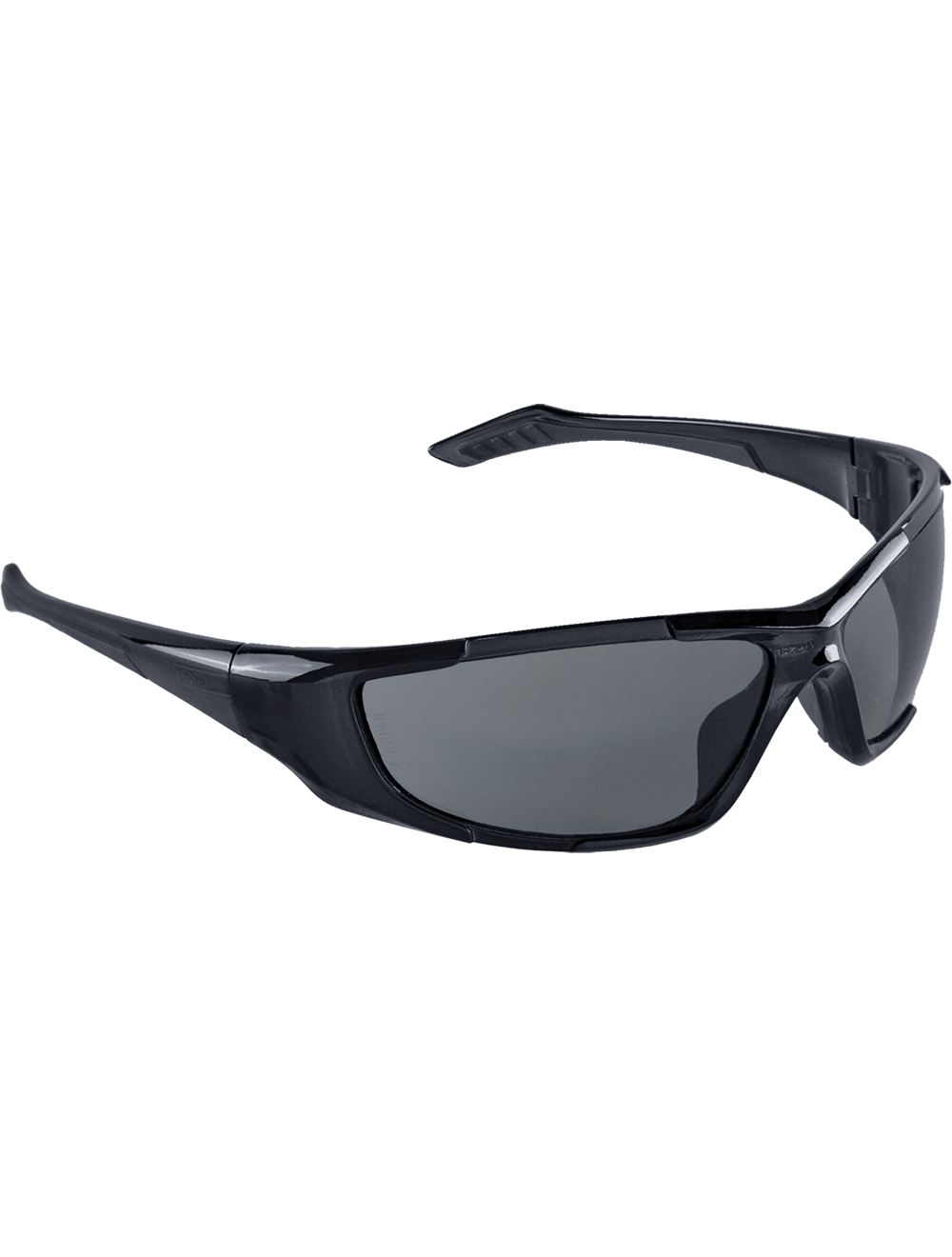 Javelin™ Dark Smoke Anti-Fog Lens, Crystal Black Frame Safety Glasses - BH1233AF