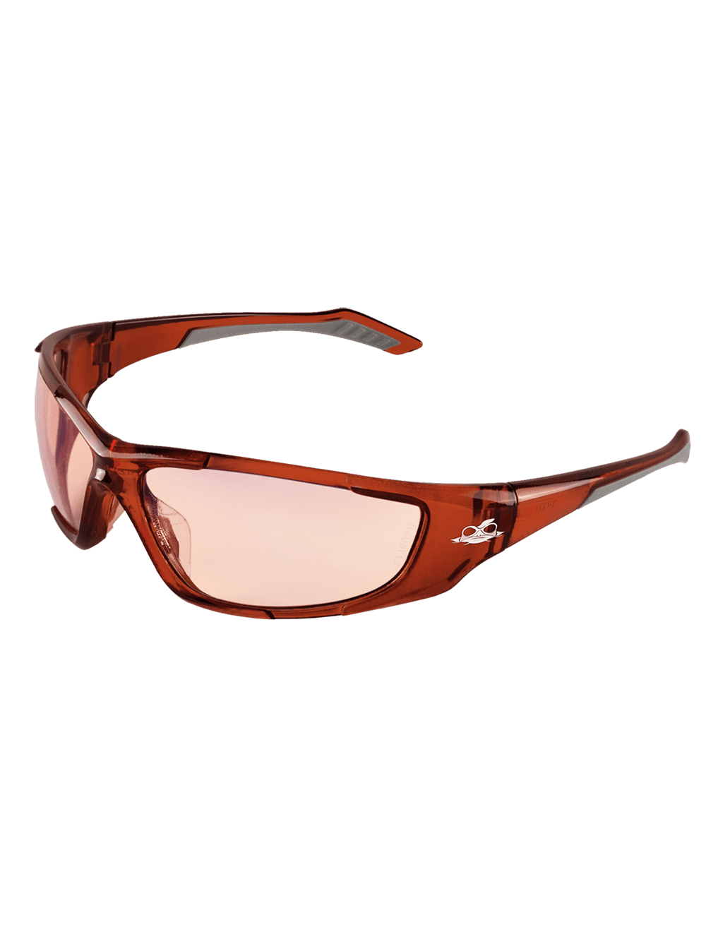 Javelin™ Indoor/Outdoor Copper Lens, Crystal Brown Frame Safety Glasses - BH12714