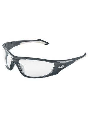 Javelin™ Clear Anti-Fog Lens, Shiny Pearl Gray Frame Safety Glasses - BH1291AF