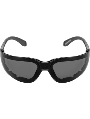 Torrent™ Foam-Lined Smoke Anti-Fog Lens, Frosted Black Frame Safety Glasses - BH13153AF