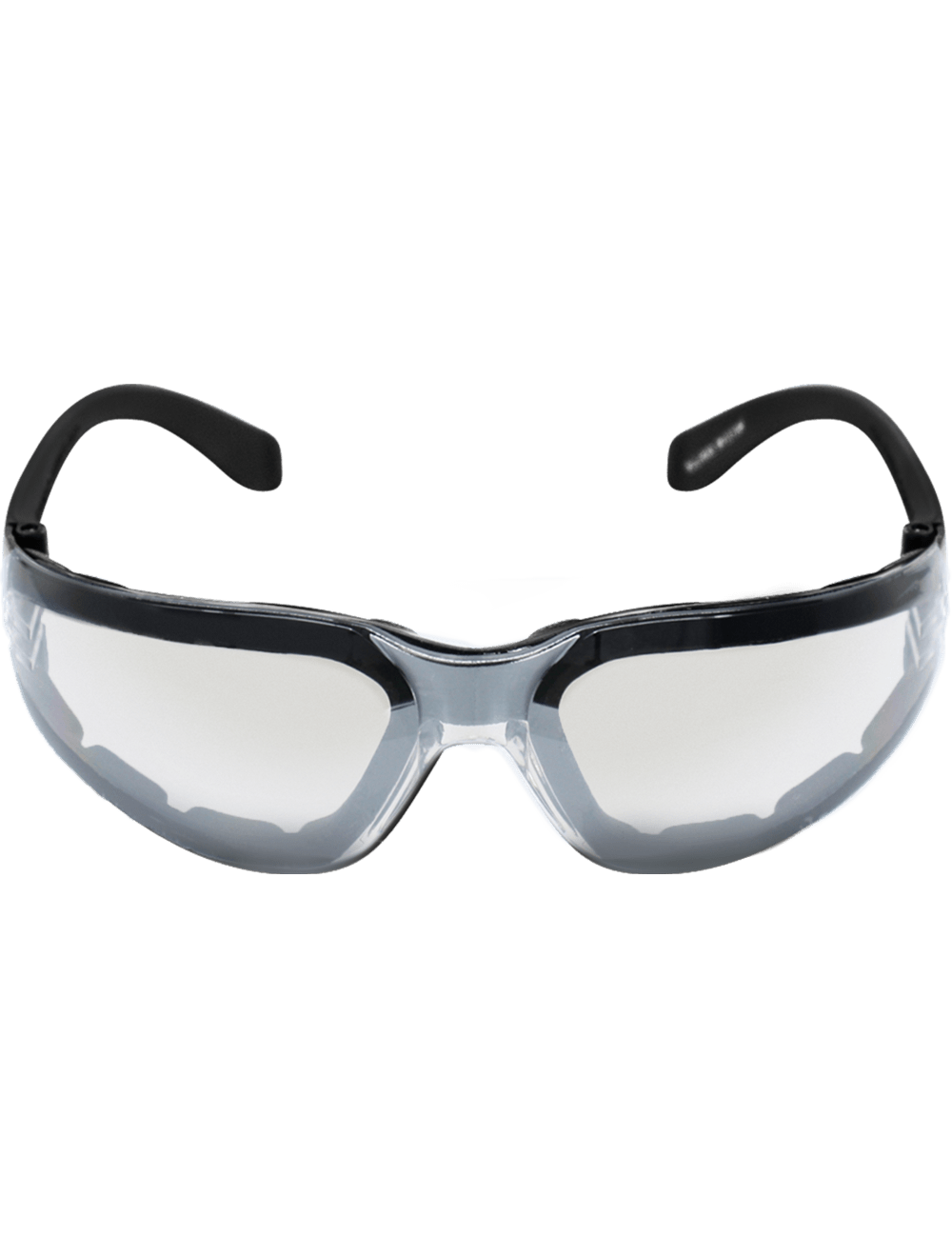 Torrent™ Foam-Lined Indoor/Outdoor Anti-Fog Lens, Frosted Black Frame Safety Glasses - BH13156AF