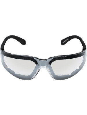 Torrent™ Foam-Lined Indoor/Outdoor Anti-Fog Lens, Frosted Black Frame Safety Glasses - BH13156AF