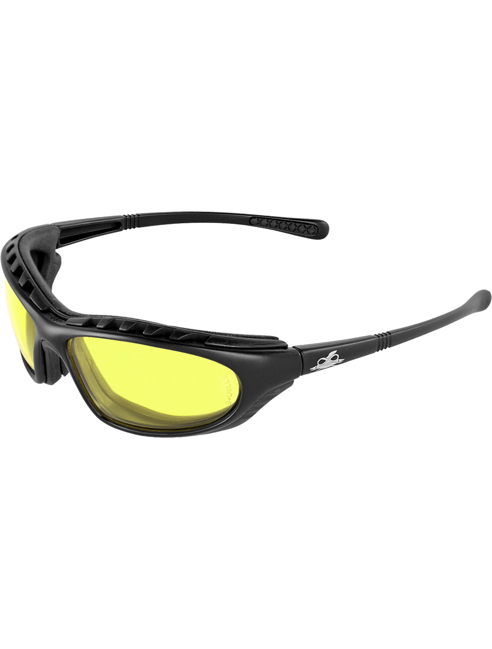 Steelhead® Yellow Anti-Fog Lens, Matte Black Frame Safety Glasses - LIMITED STOCK - BH1364AF