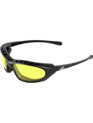 Steelhead® Yellow Anti-Fog Lens, Matte Black Frame Safety Glasses - LIMITED STOCK - BH1364AF