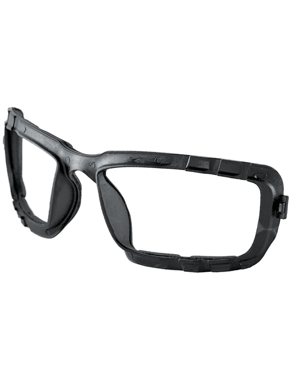 Maki® Blue Mirror Anti-Fog Lens, Crystal Clear Frame Safety Glasses - BH1419AF
