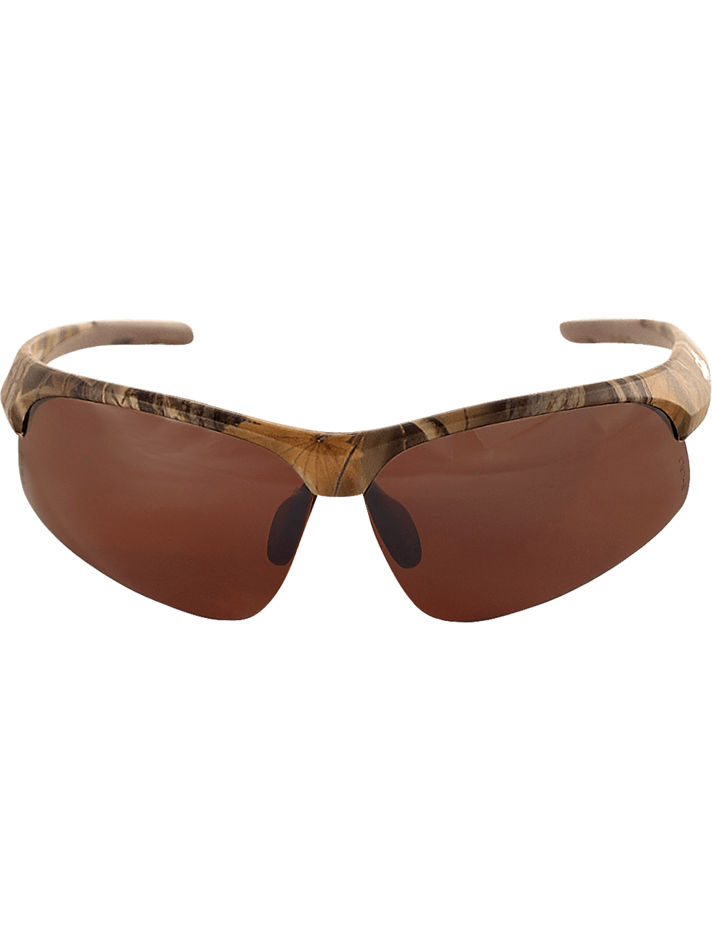 Wahoo® Brown Polarized Lens, Woodland Camouflage Frame Safety Glasses - BH161012