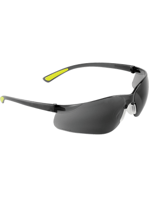 Bass™ Smoke Anti-Fog Lens, Frosted Black Frame Safety Glasses - BH2143AF