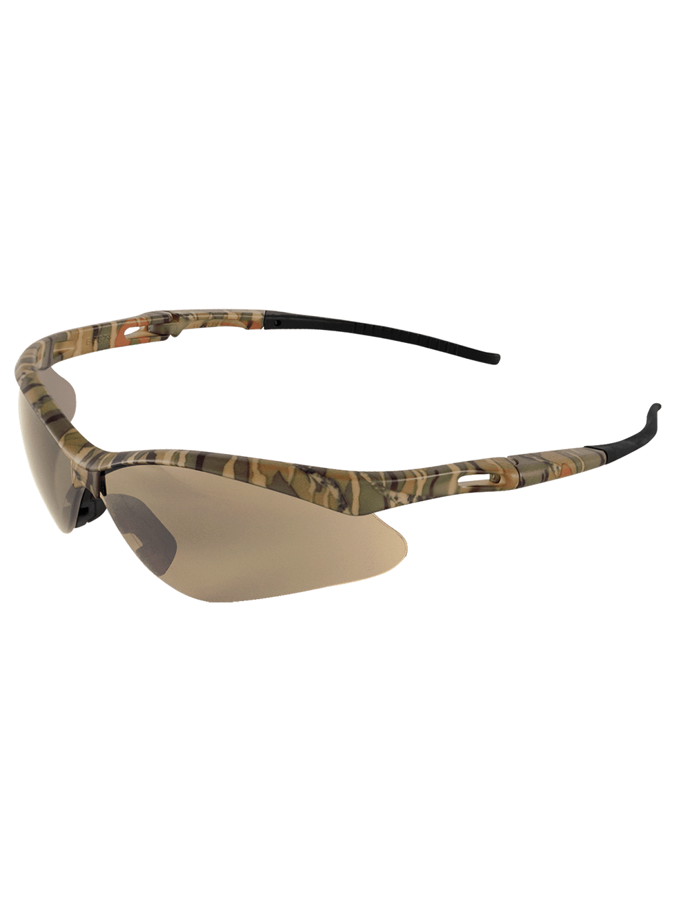 Spearfish® Brown Anti-Fog Lens, Camouflage Frame Safety Glasses - BH22108AF