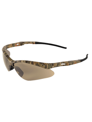 Spearfish® Brown Anti-Fog Lens, Camouflage Frame Safety Glasses - BH22108AF