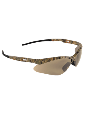 Spearfish® Brown Anti-Fog Lens, Camouflage Frame Safety Glasses - BH22108AF