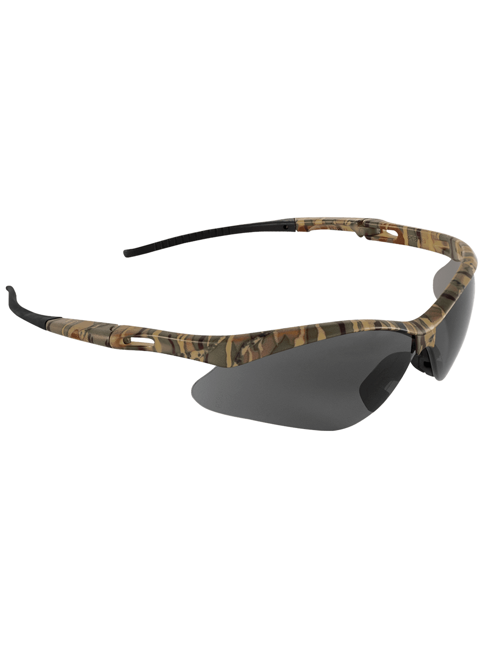 Spearfish® Smoke Anti-Fog Lens, Camouflage Frame Safety Glasses - BH2213AF