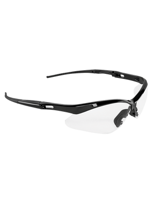 Spearfish® Clear Anti-Fog Lens, Shiny Black Frame Safety Glasses - BH2251AF