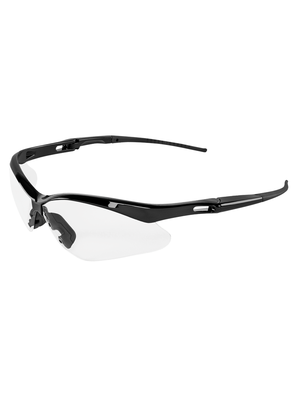 Spearfish® Clear Performance Fog Technology Lens, Shiny Black Frame Safety Glasses - BH2251PFT