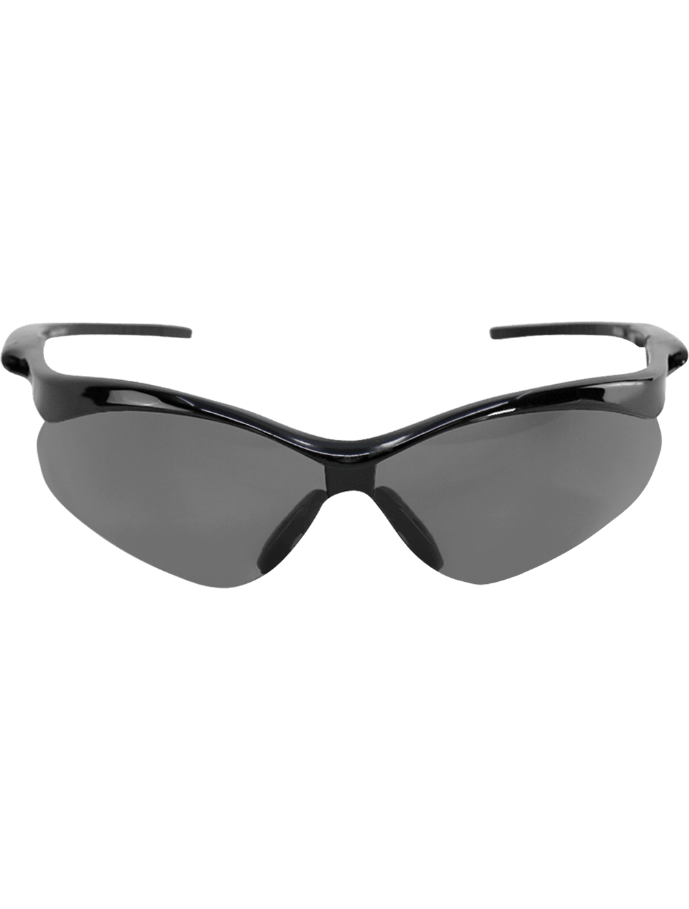 Spearfish® Smoke Performance Fog Technology Lens, Shiny Black Frame Safety Glasses - BH2253PFT
