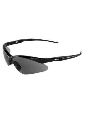 Spearfish® Smoke Lens, Shiny Black Frame Safety Glasses - BH2253